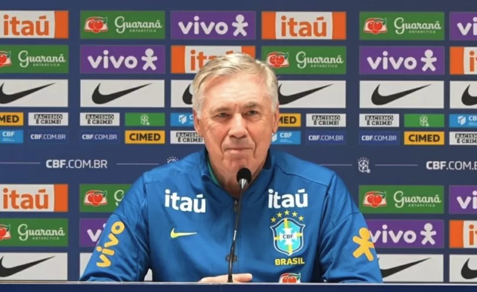Ancelotti define pré-convocados da Seleção para a Copa do Mundo