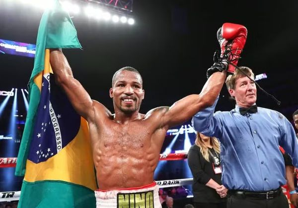 Baiano mira título mundial de boxe: ‘Hora de escrever mais um capítulo’