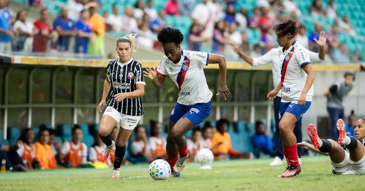 Bahia enfrentará Corinthians em semifinal histórica do Brasileirão Feminino