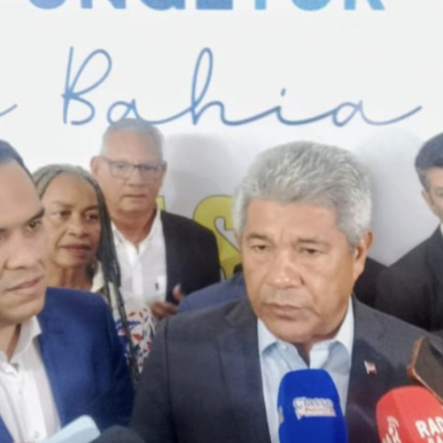 “A senhora teve um surto”, diz Jerônimo sobre manifestante que criticou Wagner e o PT