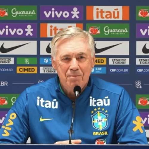 Ancelotti define pré-convocados da Seleção para a Copa do Mundo